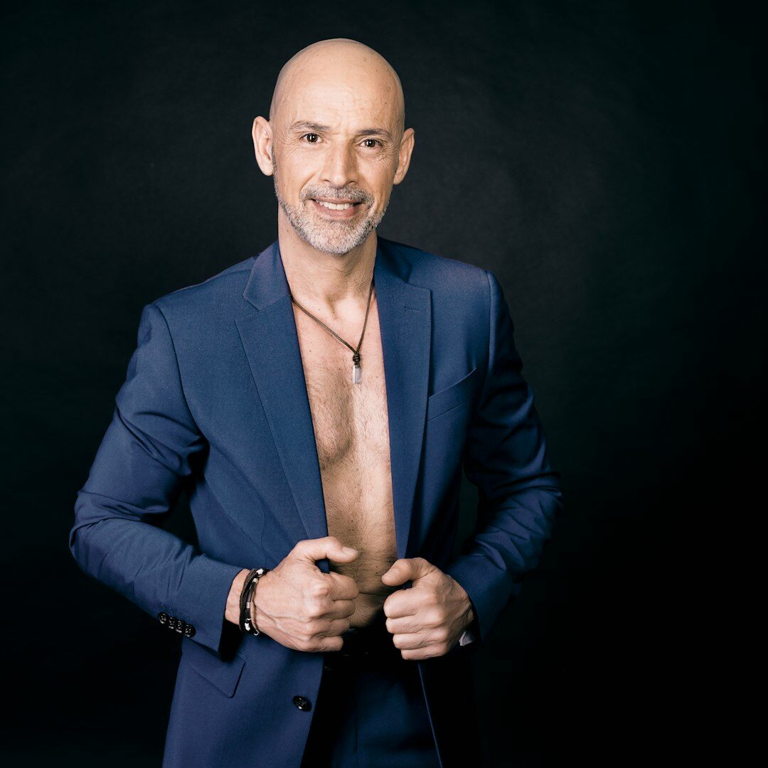 Professional man in suit portrait for business headshot